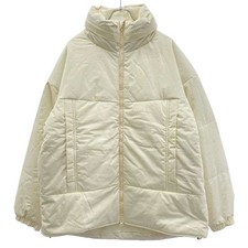Nanamica Insulation Jacket SUAF360 Ivory L Used Warm Outerwear