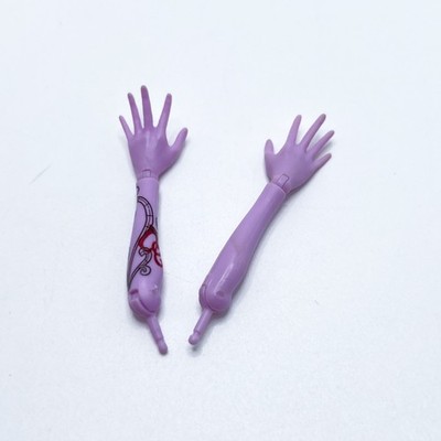 G1 Operetta Monster High Doll Replacement Part Left Right Hands Arms Lot  1