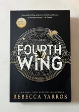 FLY...OR DIE FOURTH WING BY REBECCA YARROS, A NOVEL PAPERBACK, NEW