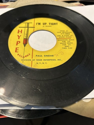 #ad #ad Paul Sindab quot;I#x27;m Up Tightquot; Northern Soul 45 Hype Damaged $14.95