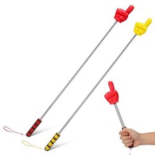 2Pcs Extendable Pointer Finger Stick, 37 Inch Extra Long Telescopic Teachers ...