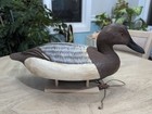 Ralph Malpage (1928-2017) Duck Decoy Canvasback Pair London Ontario Canada — photo 7