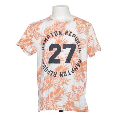 Hampton Republic, T-shirt, Größe: 134/140, Weiß/Orange/Schwarz/Mehrfarbig #lFM