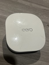 EERO WIFI Mesh Router J010001 Dual Band 2.4 GHz and 5GHz Missing Adapter Cord