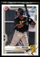 2021 Bowman #BP-36 Ismael Mena Prospects Camo