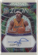 2019-20 Panini Spectra Icons Auto Meta Prizm 16/25 Rick Fox #IA-RFX Auto 1h1