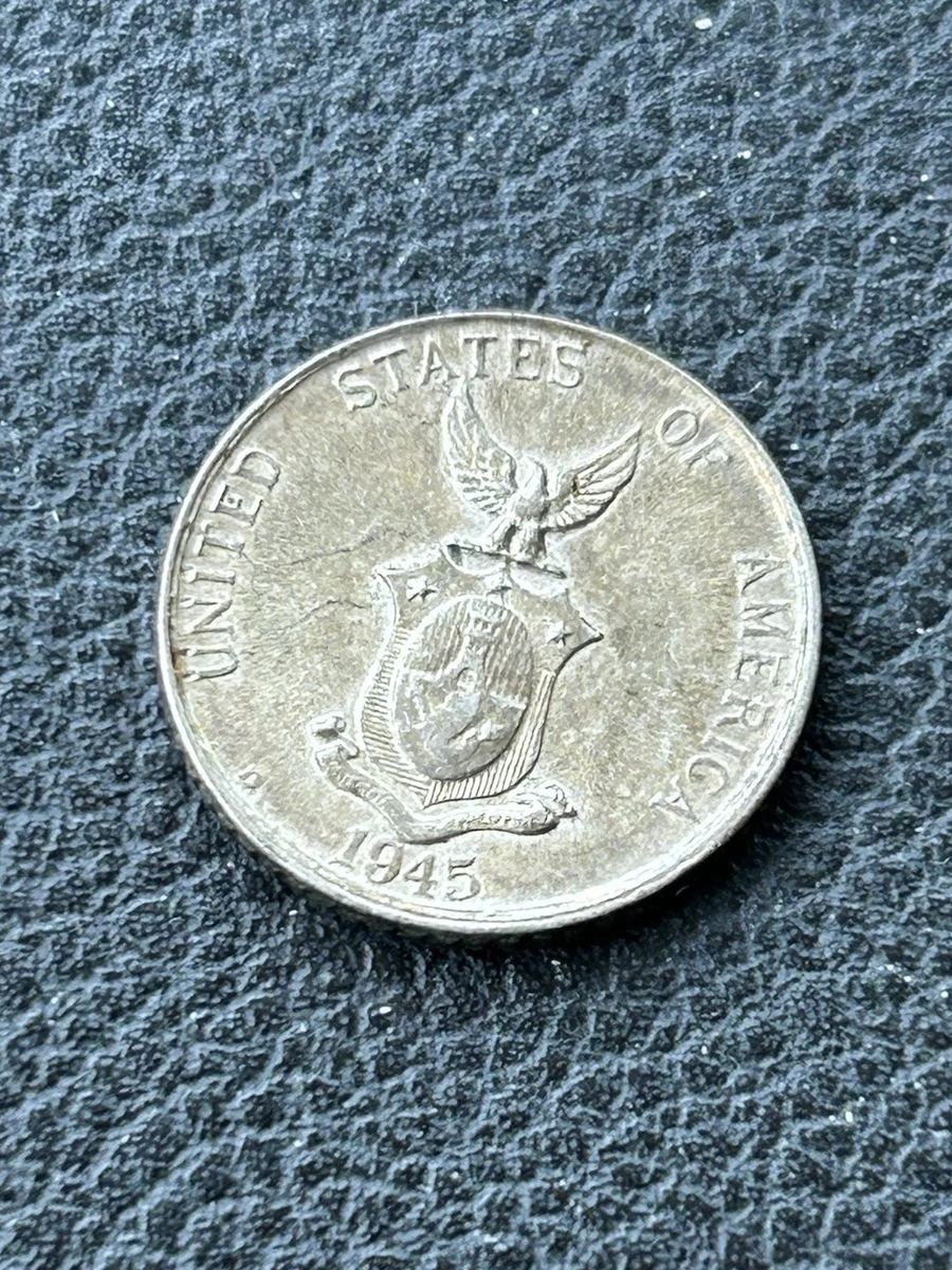 Circulated Silver 1945 Year Philippine Coins for sale | eBay