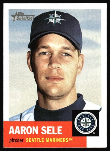 2002 Topps Heritage Aaron Sele #11 card