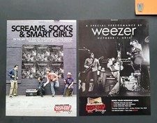 Weezer Concert At The Mirage Promo 2 Page Print Advertisement 2010