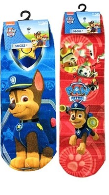 Jungen Paw Patrol Socken 3 Größen 2 Designs Chase Marshall Trümmer neu