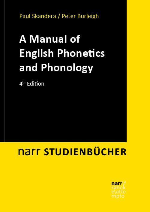 Thumbnail - Paul Skandera (u. A.) | A Manual Of English Phonetics And Phonology |