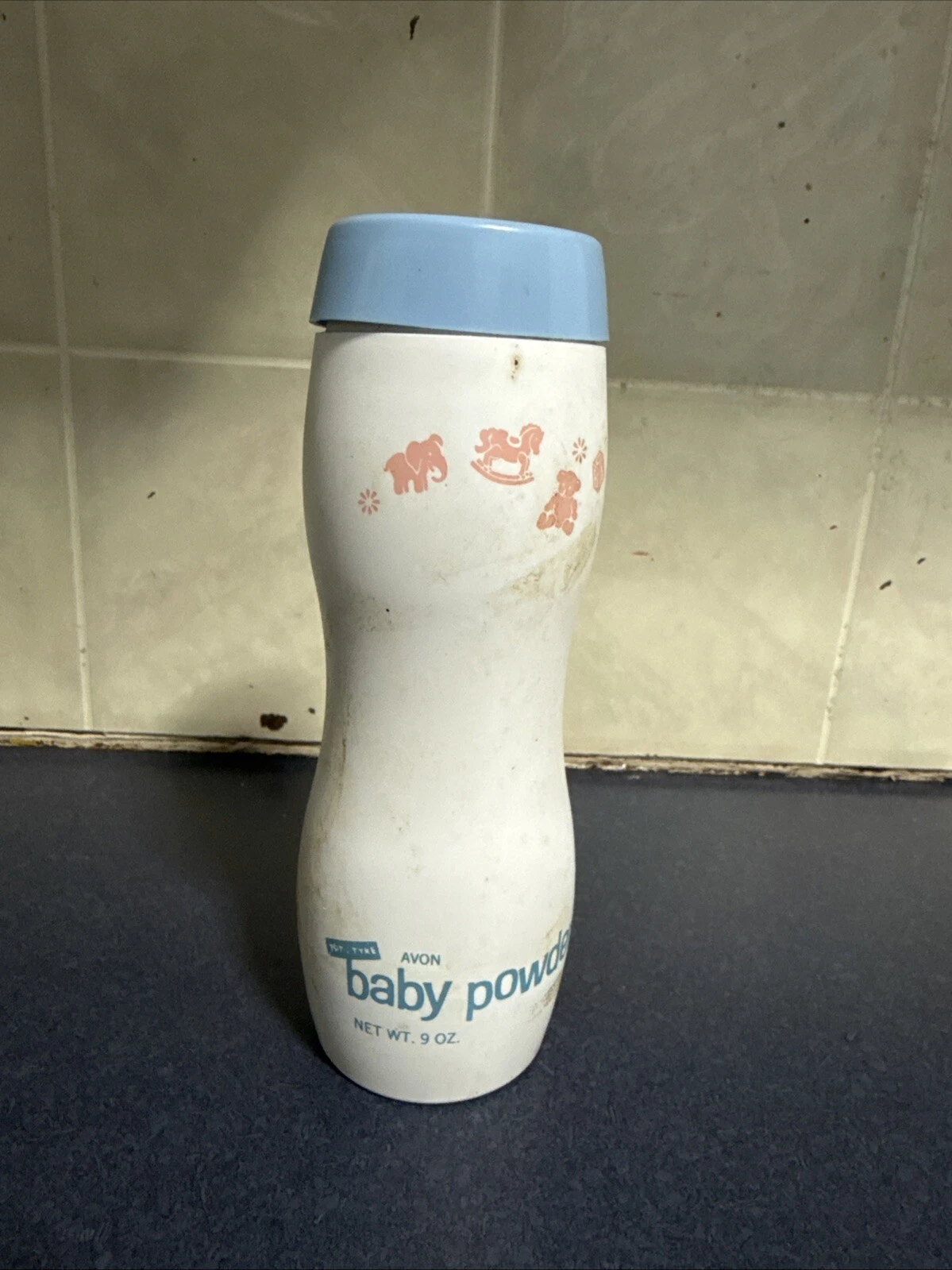 Vintage Avon TOT~n~TYKE Baby Powder 9oz Near Full - Full