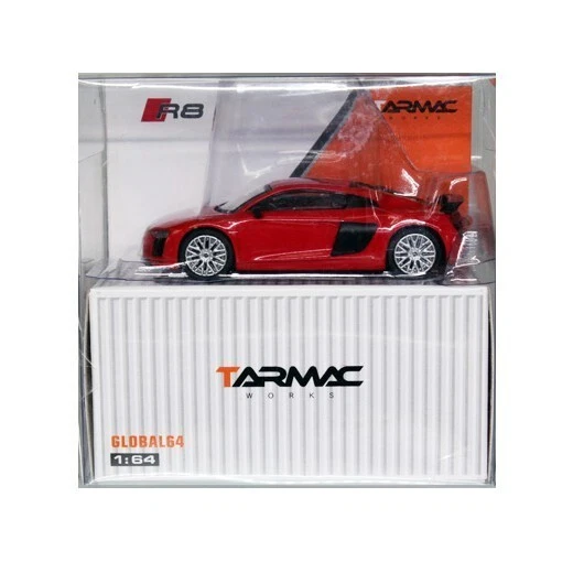 AUDI R8 V10 PLUS DYNAMICITE ROSSO modellino auto pressofuso super rara collez... - Immagine 3 di 4