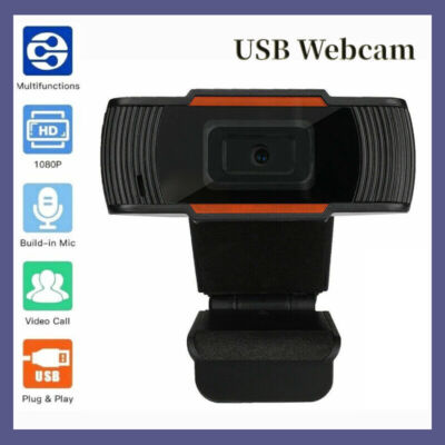 USB Web Camera Full HD 1080P Webcam for PC Laptop Windows