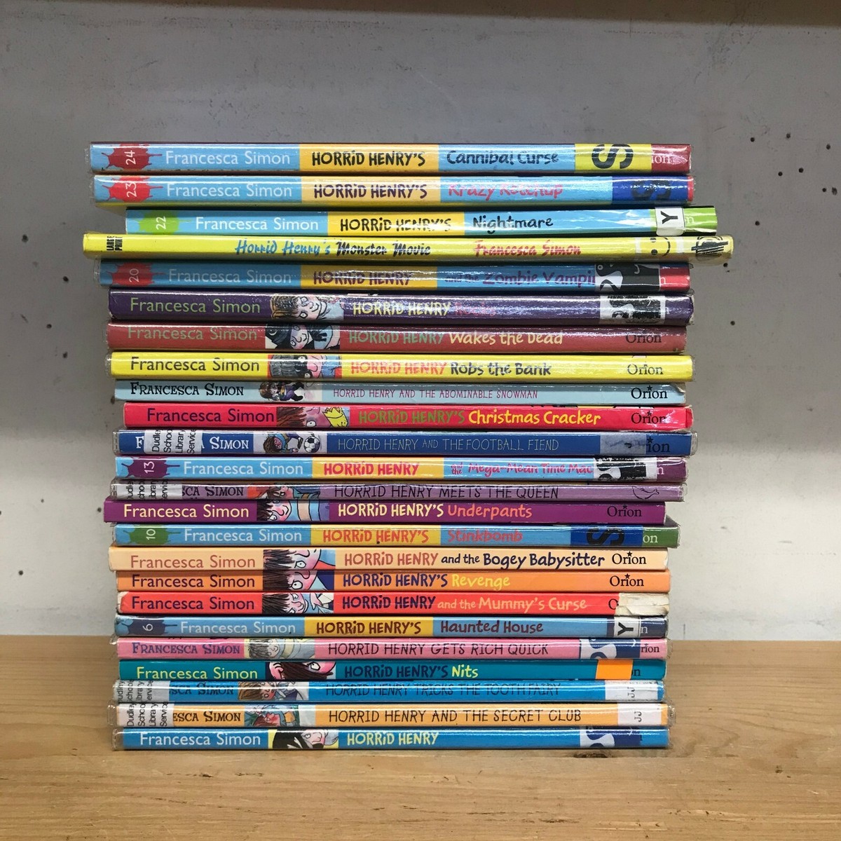Horrid Henry series: Books 1-24 by Francesca Simon: Complete