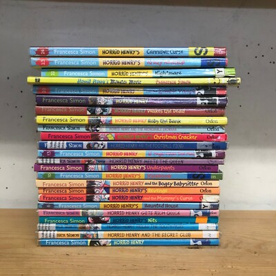 Horrid Henry series: Books 1-24 by Francesca Simon: Complete set