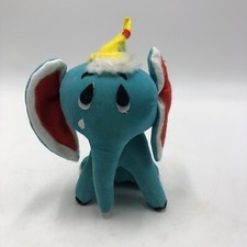 Dakin Dream Pets Blue Elephant Crying Tears Japan Doll Plush