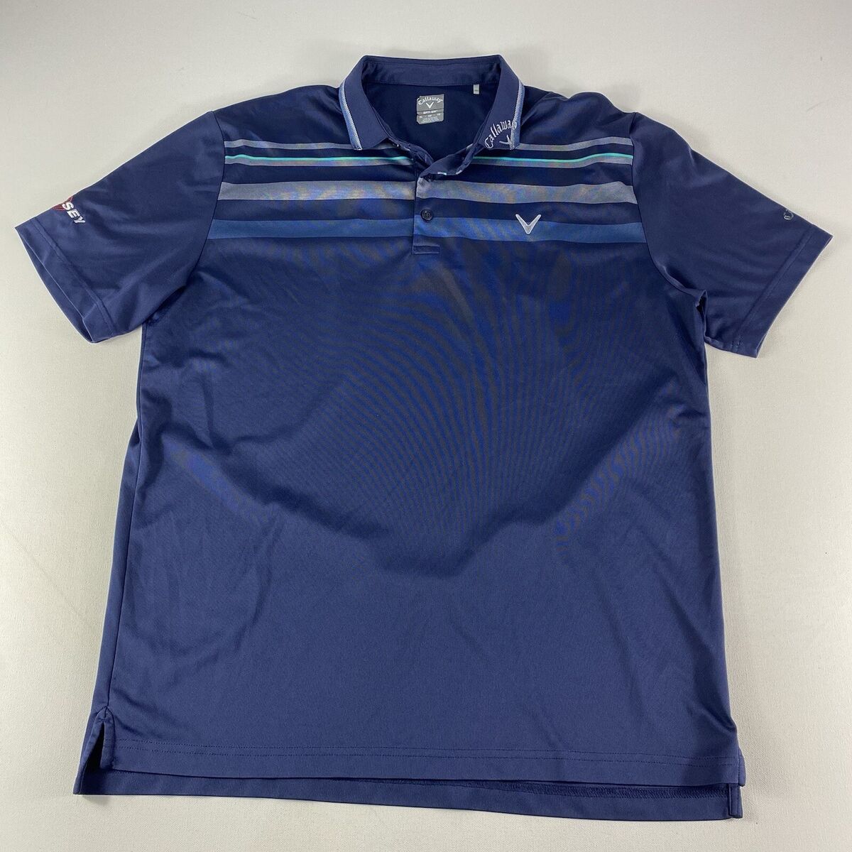 CALLAWAY Golf Japan Tour Issue Performance Polo Shirt Men XL CALLAWAY Golf Japan Tour Issue Performance Polo Shirt Men XL
