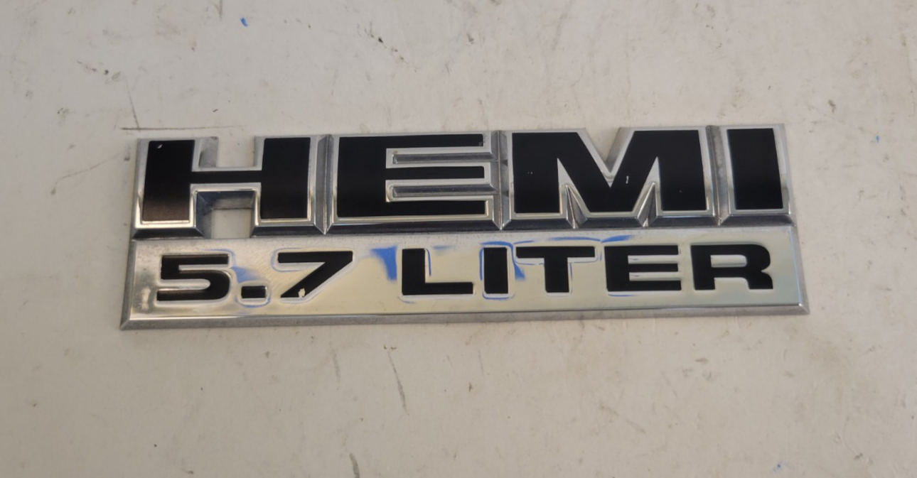 2006-2012 Dodge Ram 2500 1500 HEMI 5.7 LITER Nameplate Emblem 55078115AA