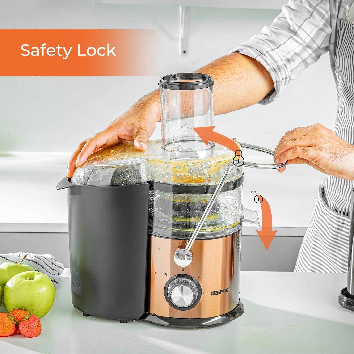 GEEPAS+GJE46011+Powerful+Juice+Extractor for sale online eBay