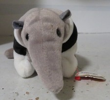 ANTS the Anteater TY Beanie Baby Damaged Hang Tag Plush Stuffed Toy Bean Babies