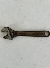 Vintage J.H. Williams & Co 6" Adjustable Crescent Wrench Drop Forged PAT'D USA 