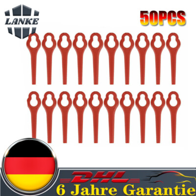 50x Ersatz Messer Klingen Für Ferrex Aldi FAR 20-1 Rasentrimmer 97699 FE220 DE
