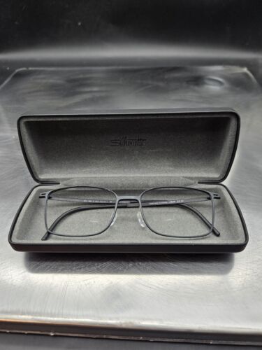 Silhouette URBAN LITE SPX 2884 54[]19-155 Matte Black Unisex Eyeglasses Frame  - Picture 1 of 14