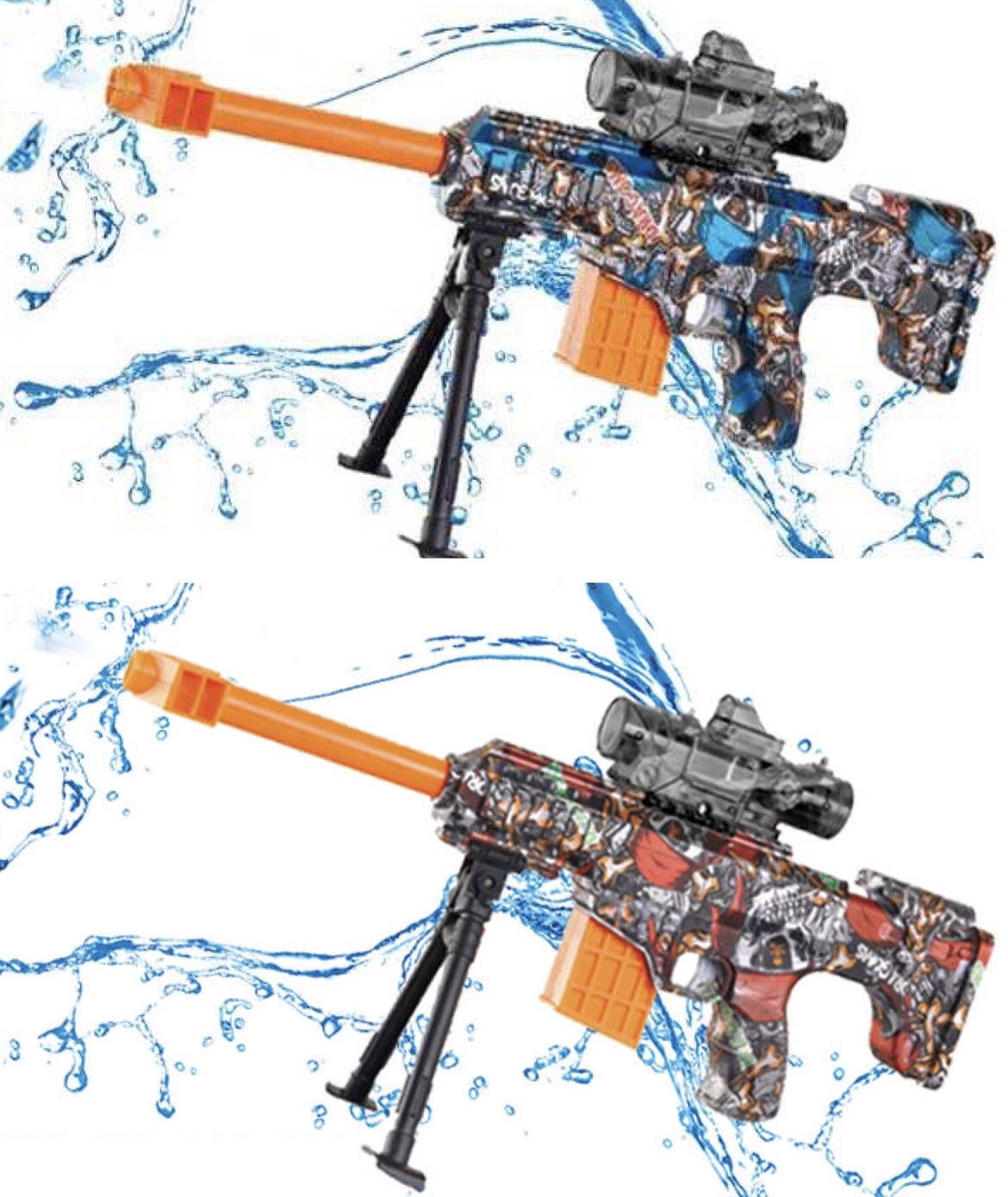 2023 Upgraded MRAD Electric Splatter Gel Blaster eBay