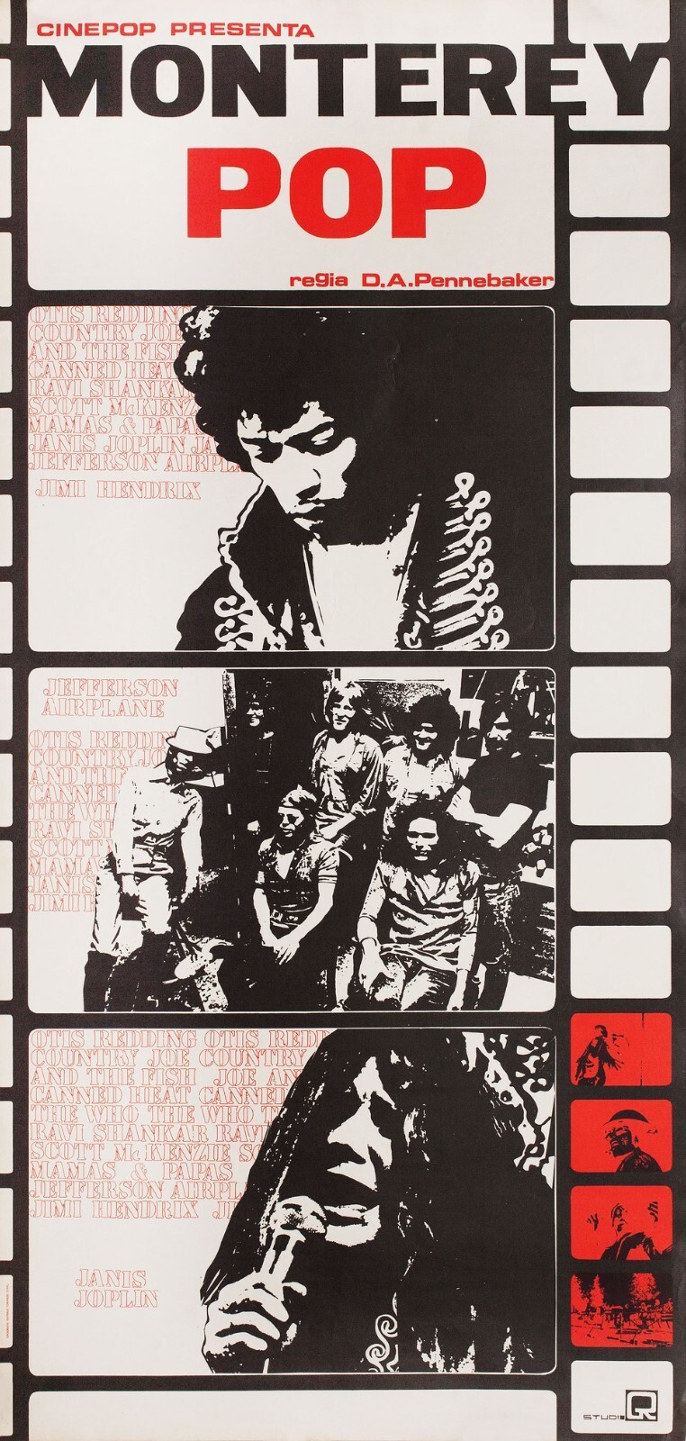Locandina di MONTEREY POP (1969)