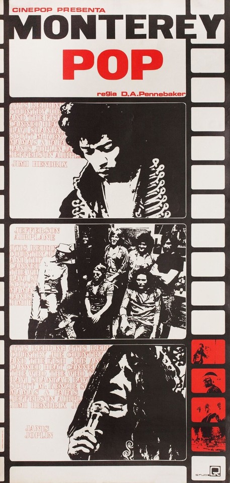Locandina di MONTEREY POP (1969)