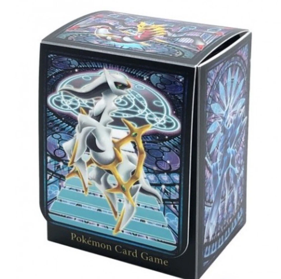 クラスター CLUSTER BOX 2 DU特典 Pokemon Center Japan Official Card Game Deck Case Box Arceus