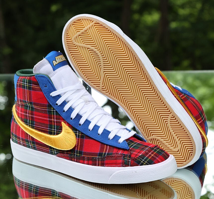 Nike Blazer Mid 77 Coming to America Men's Size 10 Red Custom