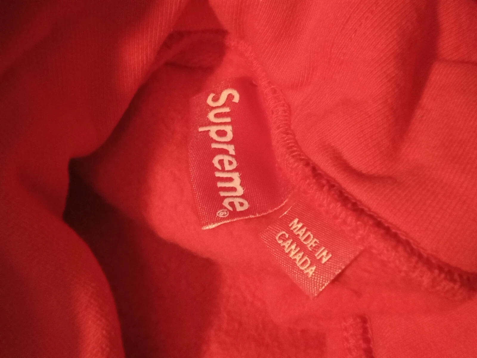 Felpa con cappuccio Supreme Underground 100% COTONE Canada ? ?