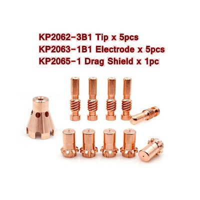 KP2065-1 + Plasma Tips KP2062-3B1 + Electrodes KP2063-1B1 for ProCut 20 55 80