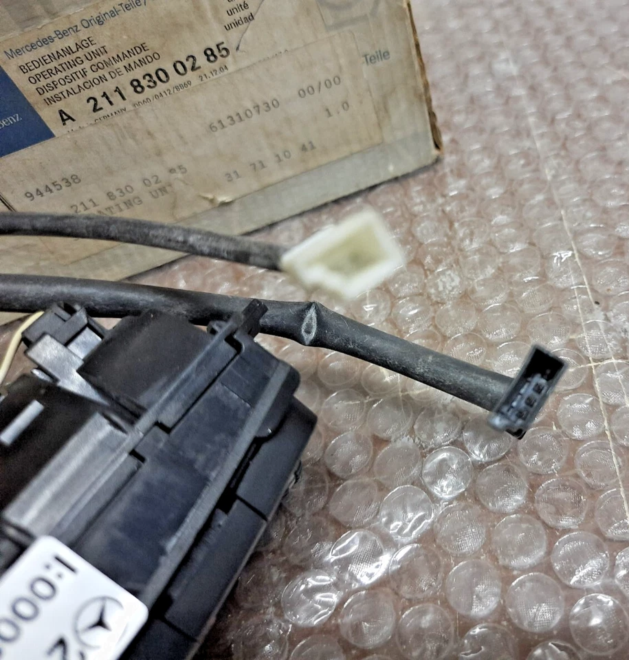 Sistema de climatización compartimento trasero original mercedes w211/c219 a2118300285 Foto 4 de 4