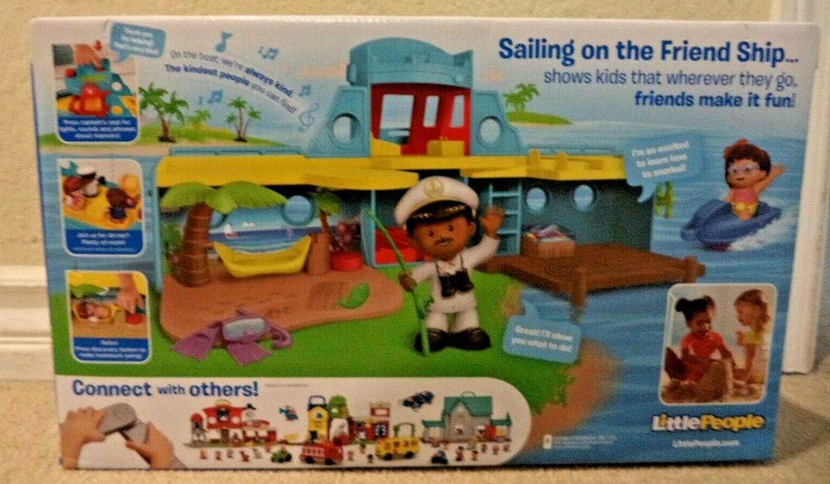 Fisher Price Little People Travel Together Friend Ship 2 in 1