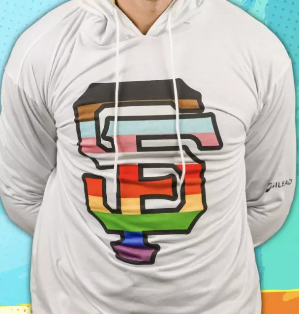 San Francisco Giants 2024 LGBTQ Pride Long Sleeve Hooded Shirt 6
