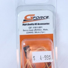 Servo Lead JR Hitec Male 30cm 22AWG GF-1101-001 GForce RC Part