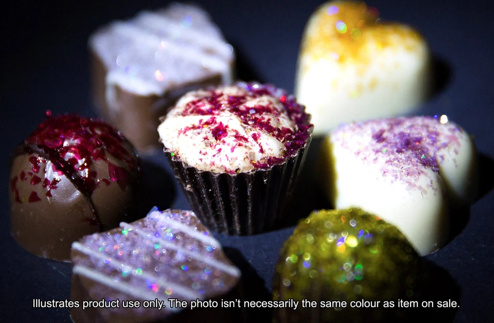 SUPERHERO BLUE Edible Glitter 2g - Magic Sparkles for Cakes Cupcakes Desserts - Image 3 of 4