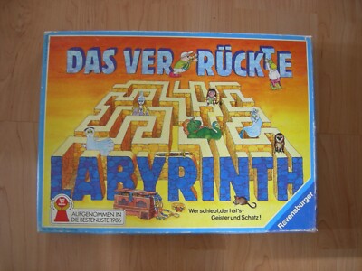 Ravensburger 010943 - Das verrückte Labyrinth 1986 Brettspiel  Vollständig