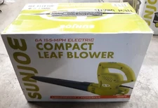 Sun Joe SBJ597E 6A 155-MPH Electric Compact Leaf Blower NEW *OPEN BOX*