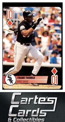 Frank Thomas 1995 Bicycle Aces #10D Chicago White Sox Hall of Fame