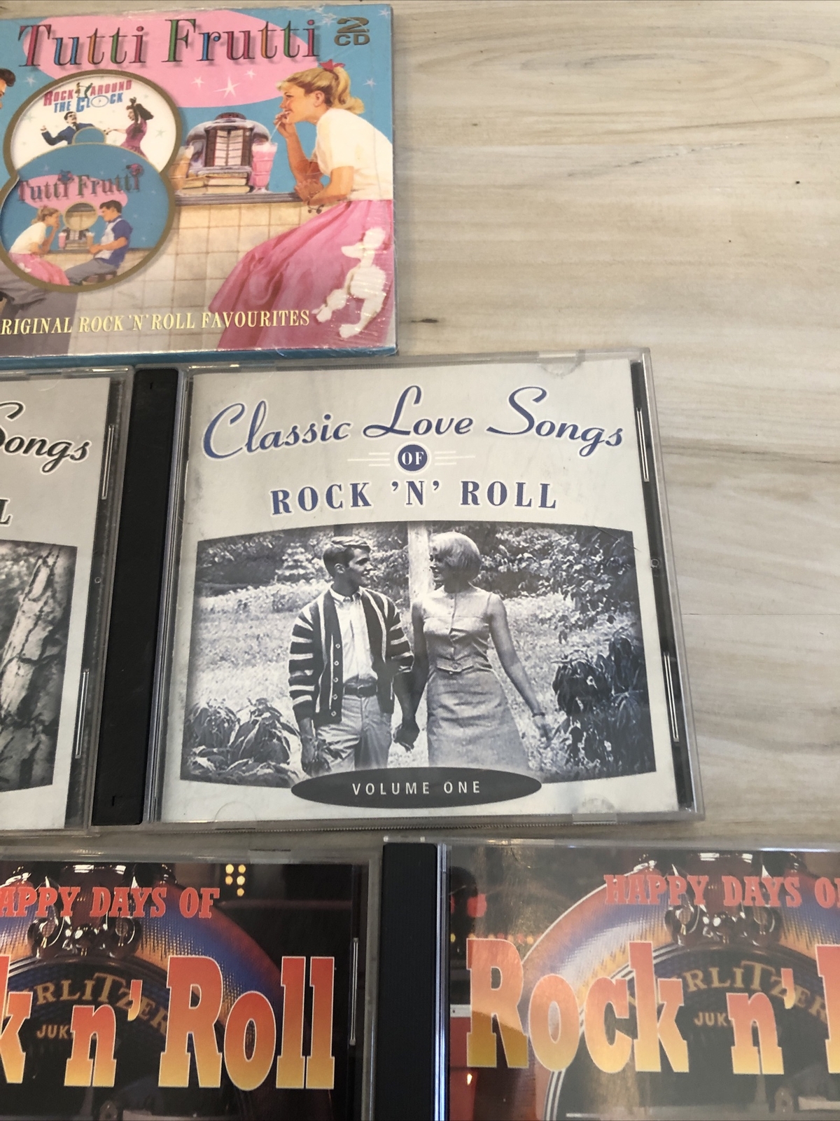 Huge 9 CD 50s & 60s 160+songs Tutti Frutti Classic Love Happy Days Of Rock