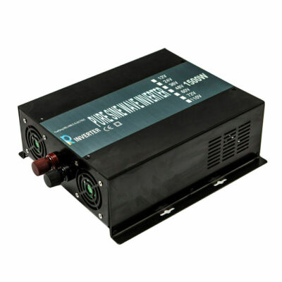 1500W Pure sine wave Power inverter 60V DC to 120V AC Power Inverter Car/Home