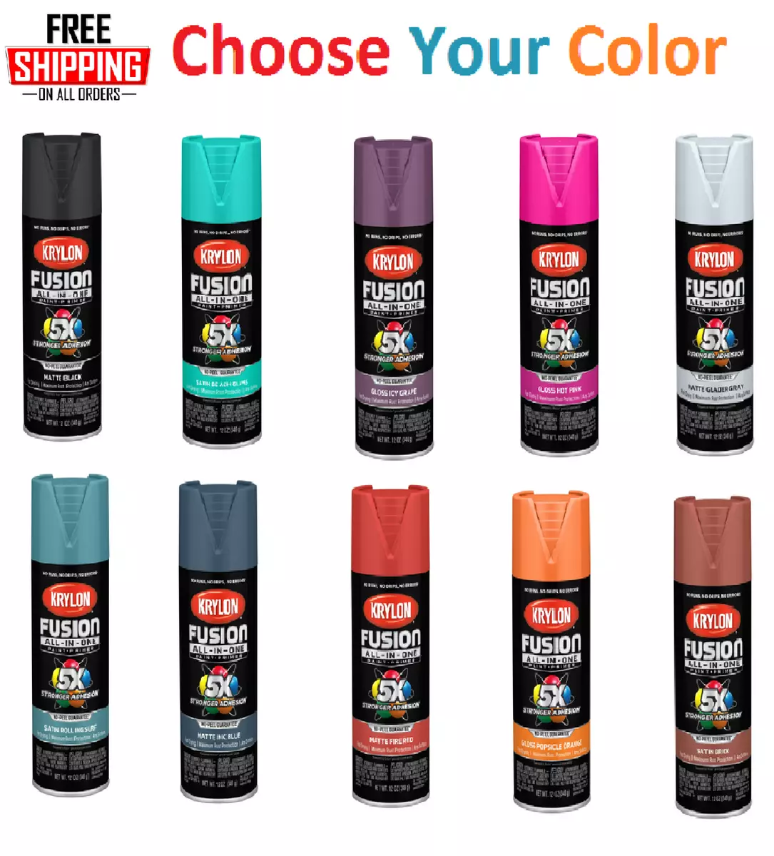 12 cans Color tool Floral Spray Paint - arts & crafts - by owner