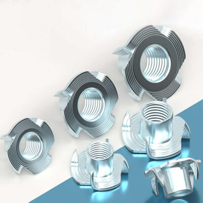 T-Shaped Nut Fork Base Fixed T-Shaped Galvanized Blind Nut Fixed M4 M5 M6 M8 M10