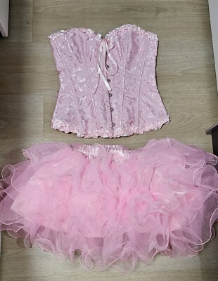 Barbie Fee Prinzessin Damen Cosplay kostüm Fashing Korsett Mittelalter S