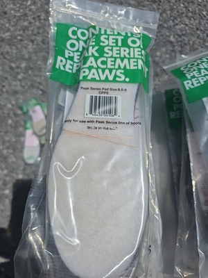 #ad #ad Cougar Paws Roofing Boots Replacement 2 Pads Size 8.5 9 New $25.00