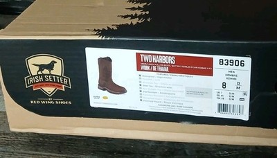 Irish Setter Red Wing Work Boots 8 D Two Harbors Steel Toe  display picture 3